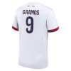 Officiële Voetbalshirt Paris Saint-Germain Goncalo Ramos 9 Uit 2024-25 - Heren